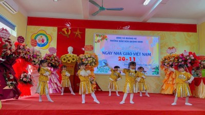 Kỷ niệm ngày nhà giáo Việt Nam 20/11 - Tri ân những người ươm mầm non...