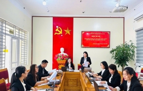 Đảng bộ Trường tổ chức Hội nghị đánh giá, xếp loại chất lượng tập thể, cá nhân năm 2025